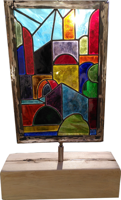 Logo de la boutique atelier de vitrail L'Accroche Lumière à Figeac